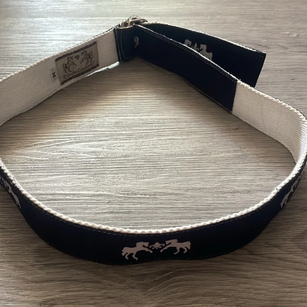 Equine‎ Couture Fabric Belt Size M